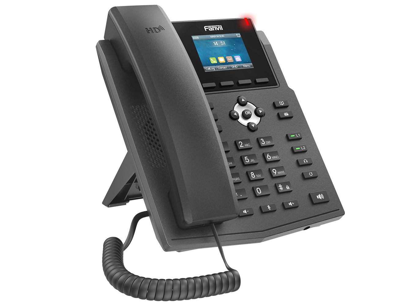 Fanvil X3SP Pro Entry Level Color Screen PoE IP Phone with Adapter