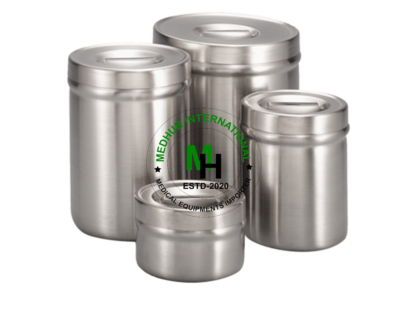 Stainless Steel Medium Size Galli Pot for Hospital/Home Use