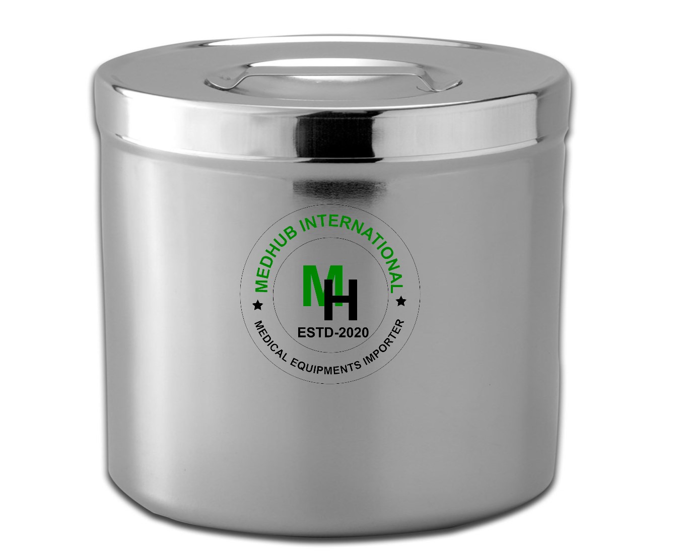 Stainless Steel Medium Size Galli Pot for Hospital/Home Use