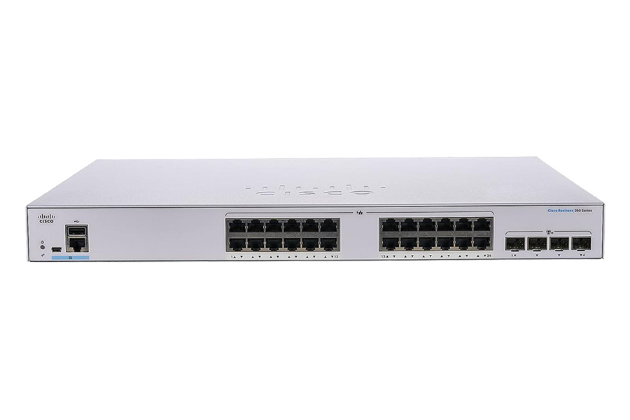 Cisco CBS350-24T-4G-EU 24-Port Gigabit Managed Switch