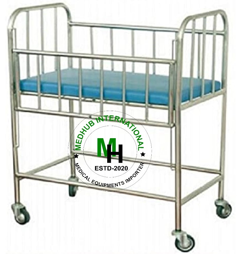 Stainless Steel Baby Cart/Baby Crib for Immature Baby for Hospital/Home Use