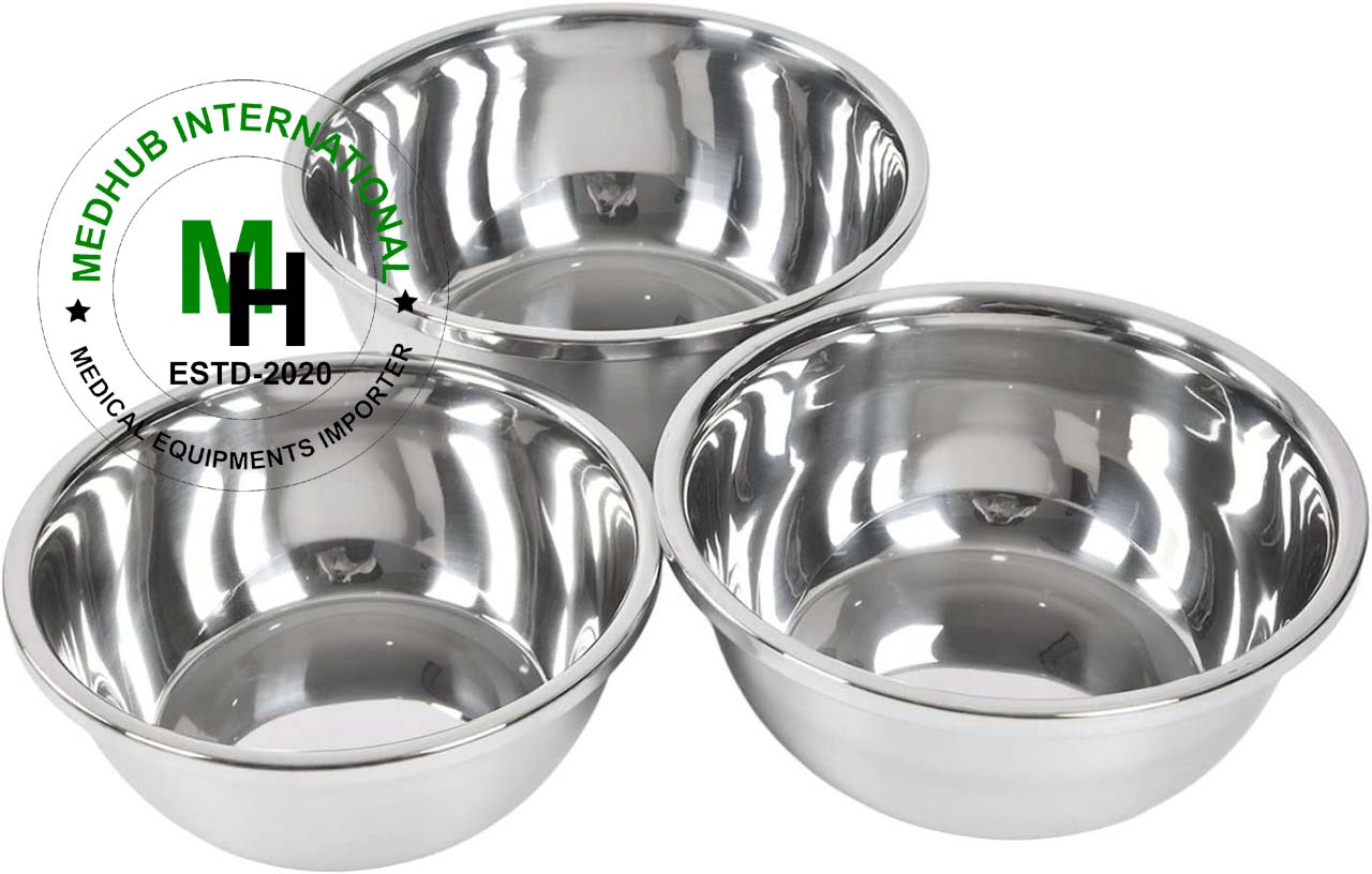 Stainless Steel Medium Size Galli Bati for Hospital/Home Use