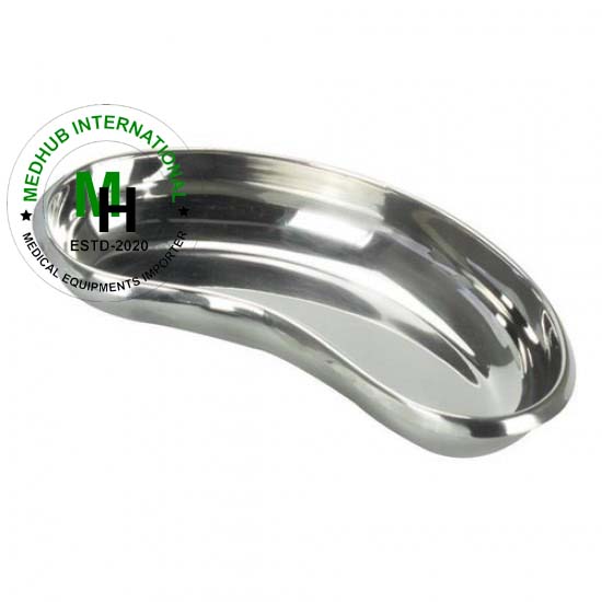 Kidney Tray Medium Size for Hospital/Home Use (Stainless Steel)