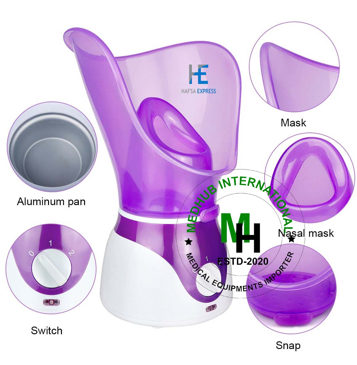 NTFS Moisturizing Steamer (Vapor creator machine)