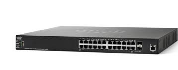 Cisco SF350-24P-K9-EU 24-Port 10-100Mbps POE+ Managed Switch