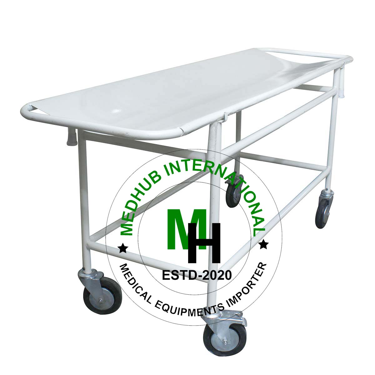 Stainless Steel Patient Transfer Trolley For Hospital/Home Use