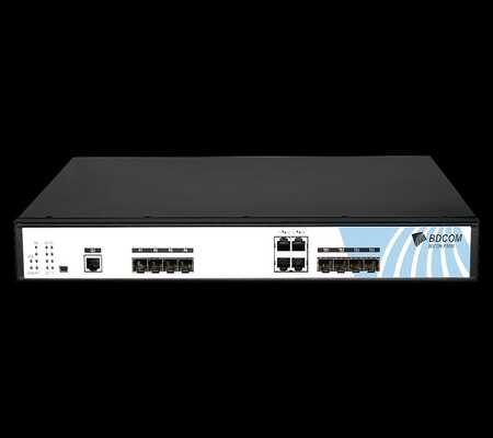 BDCOM 4-Port 10G EPON OLT | P3600-04-2AC