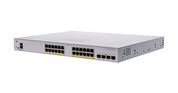 Cisco CBS350-24P-4G-EU 24-Port Gigabit PoE+ SFP Managed Switch