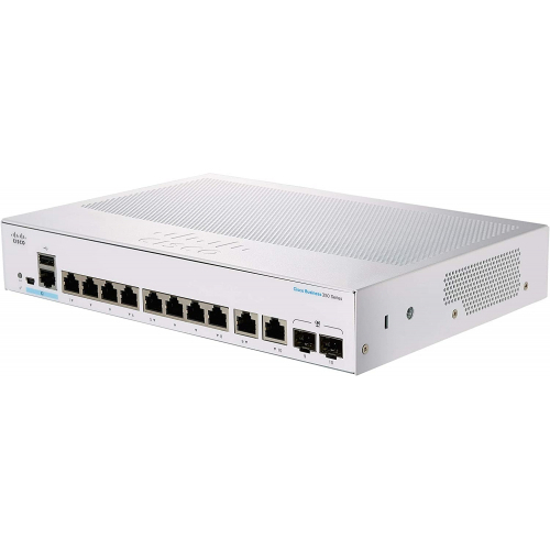 Cisco CBS350 8-port GE PoE+ Gigabit Managed Switch