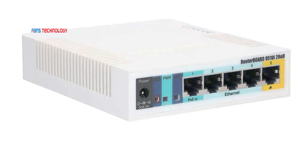 Mikrotik RB951Ui-2HnD Wireless SOHO Access Point Router Board