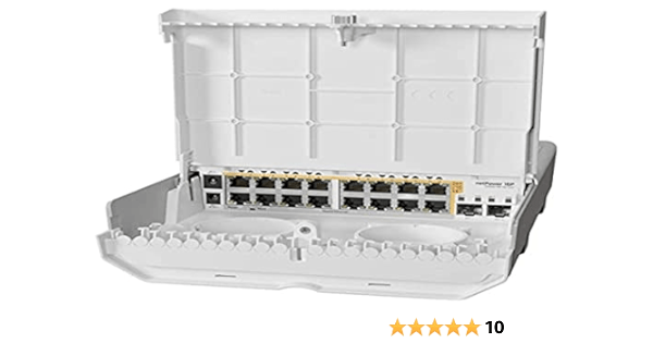 Mikrotik NetPower 16P CRS318-16P-2S+OUT Outdoor Switch